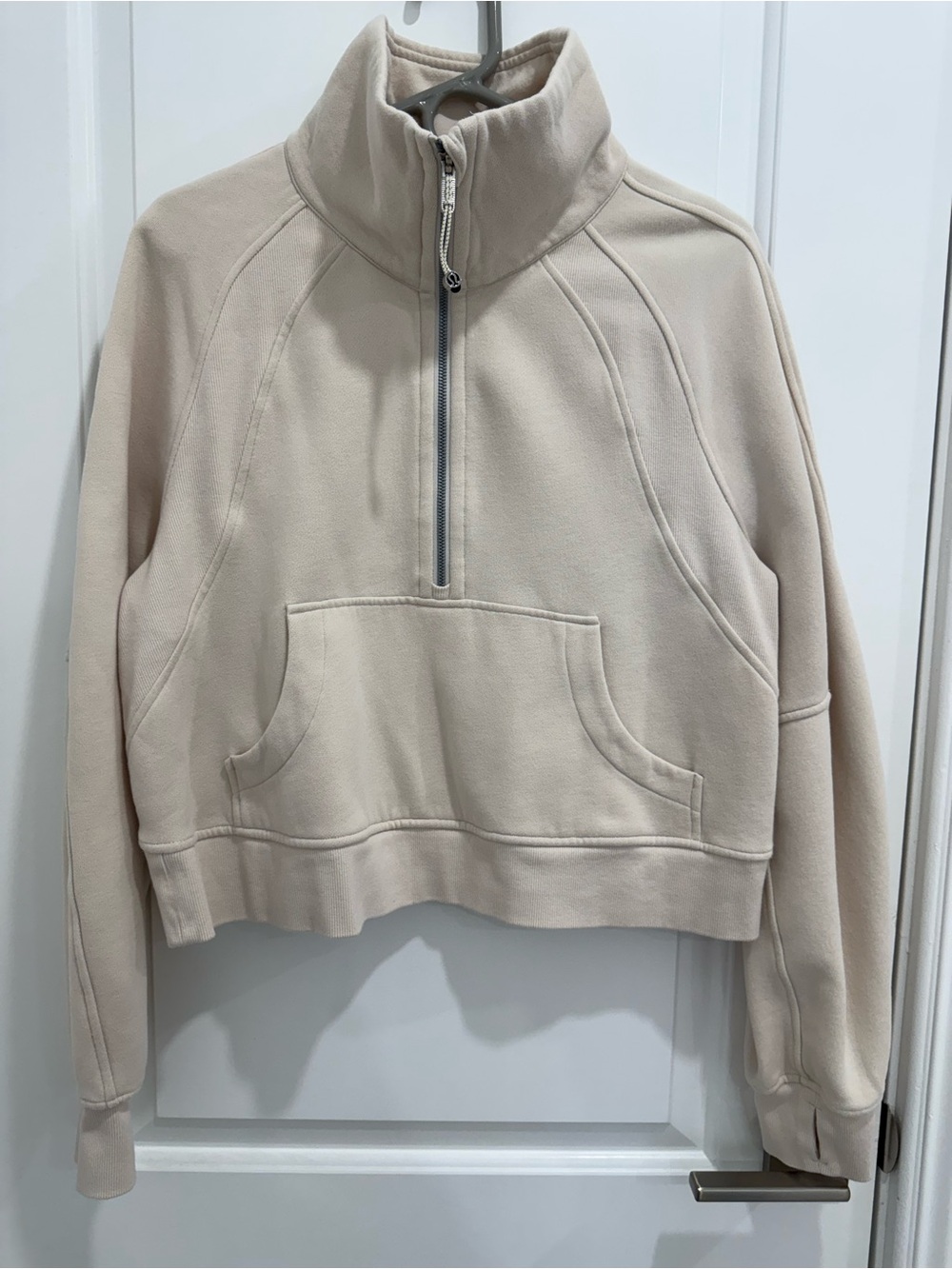 Scuba oversized half zip
